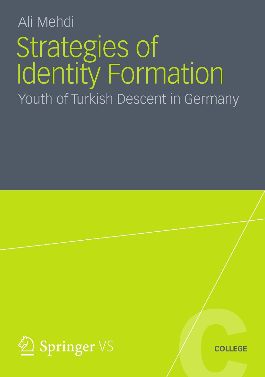 Strategies of Identity Formation: Youth of Turkish Descent in Germany by Ali Mehdi (auth.)