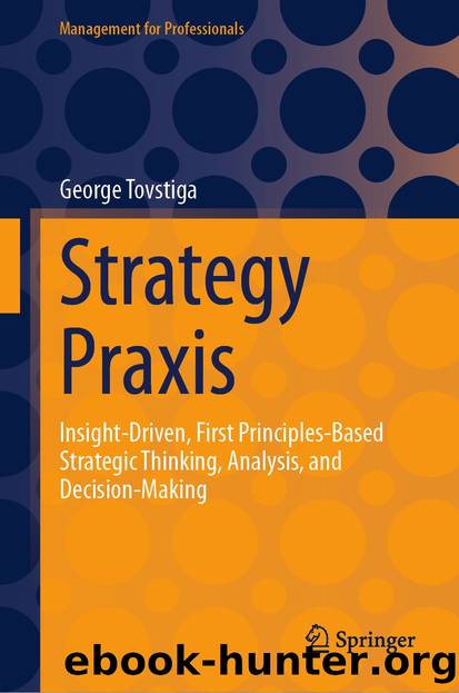 Strategy Praxis by George Tovstiga
