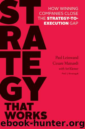 Strategy That Works: How Winning Companies Close the Strategy-to-Execution Gap by Paul Leinwand & Cesare R. Mainardi