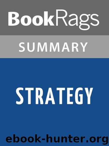 Strategy by B. H. Liddell Hart | Summary & Study guide by BookRags