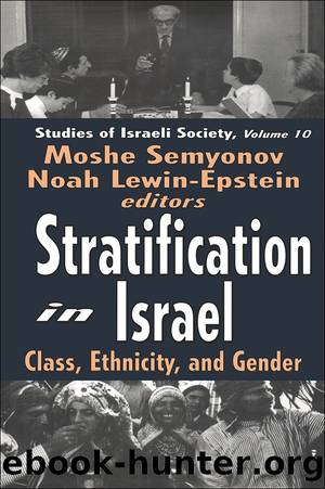 Stratification in Israel by Moshe Semyonov