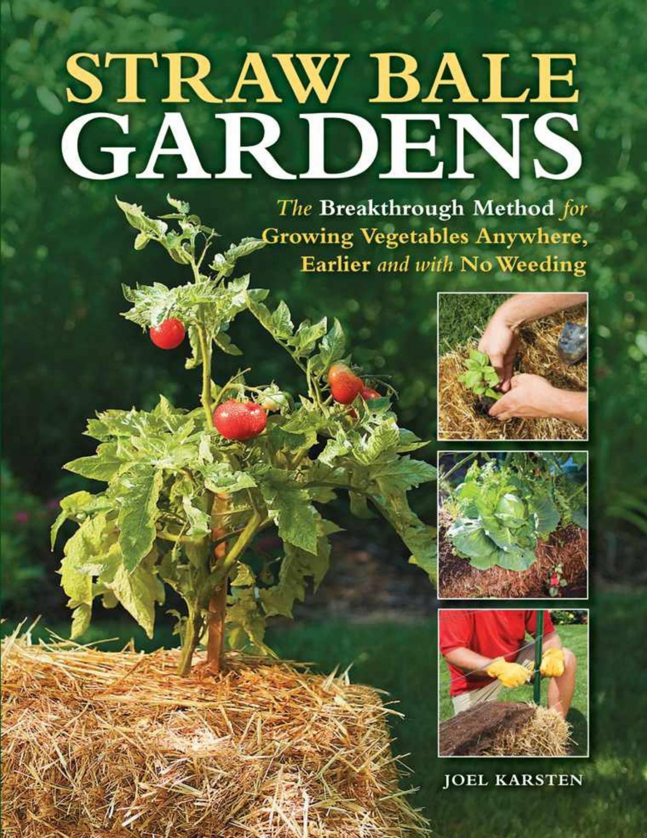 Straw Bale Gardens by Karsten Joel