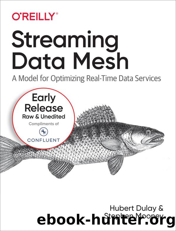 Streaming Data Mesh by AUTHOR NAMES HERE