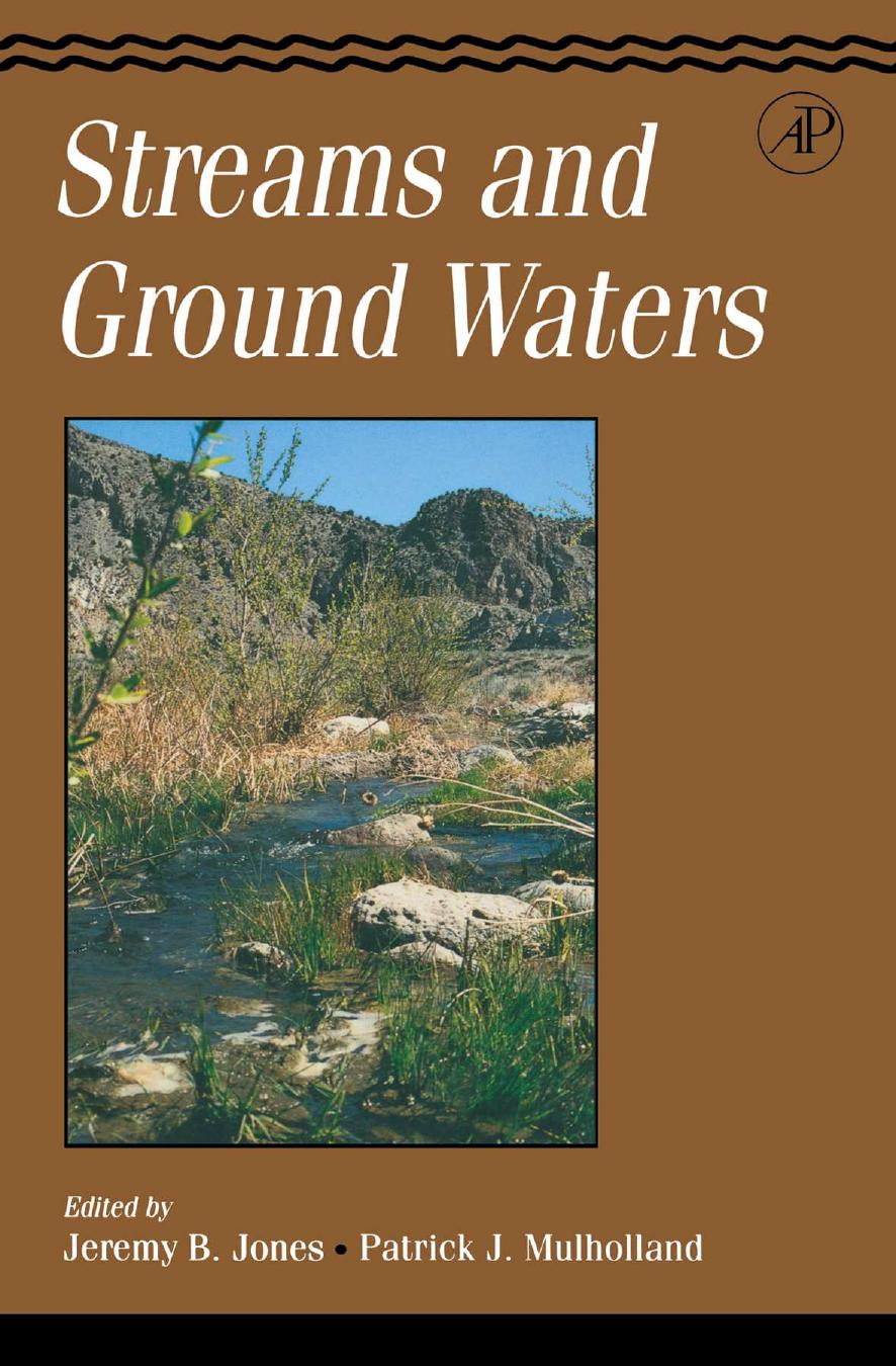 Streams and Ground Waters by Unknow