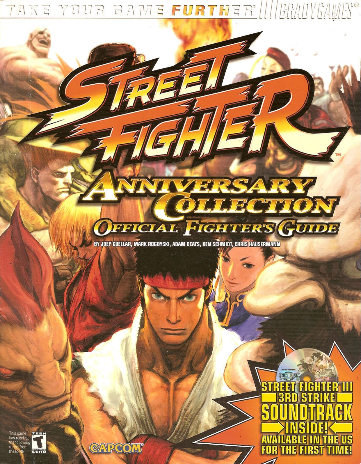 Street Fighter Anniversary Collection Official Fighter's Guide by BradyGames (Scan by ileferru)