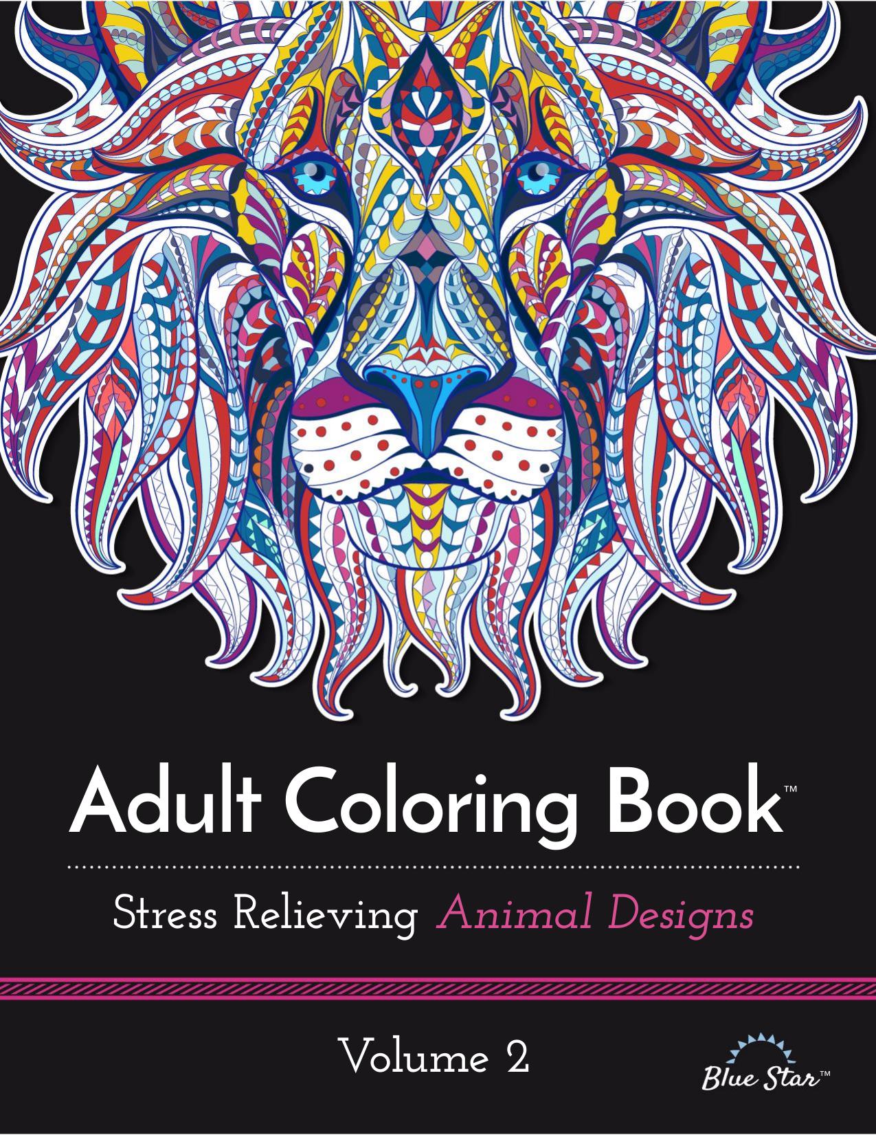 Stress Relieving Animal Designs, Volume 2 by 2015