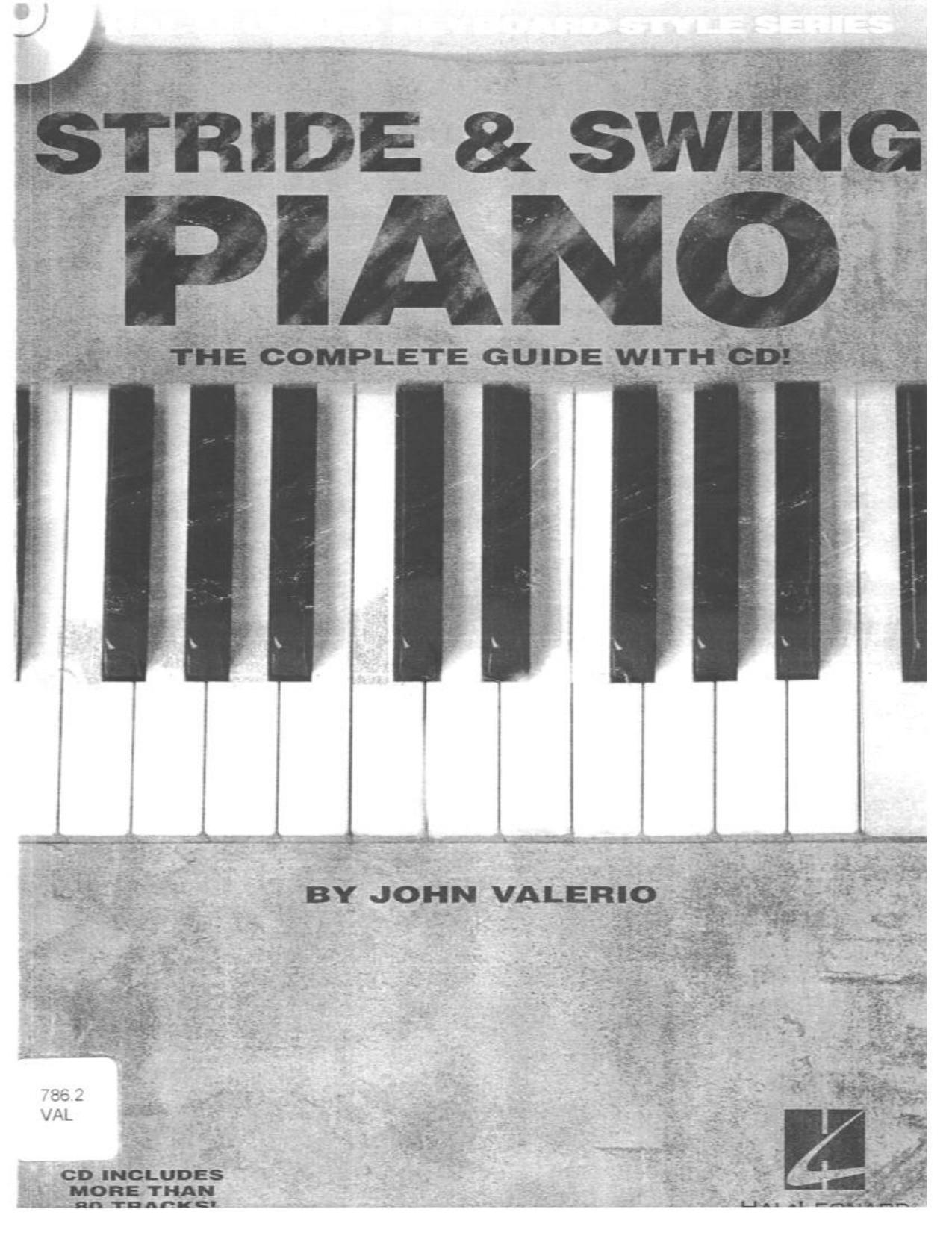 Stride & Swing Piano: Hal Leonard Keyboard Style Series by Unknow
