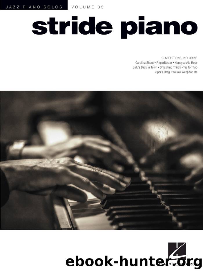 Stride Piano by Hal Leonard Corp
