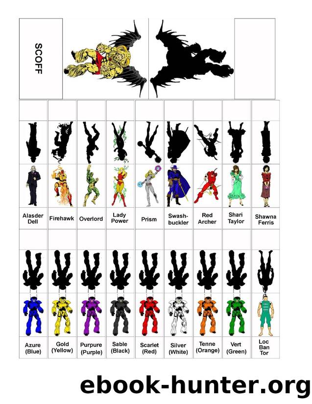 Strike Force Villains and Independants by Bob D