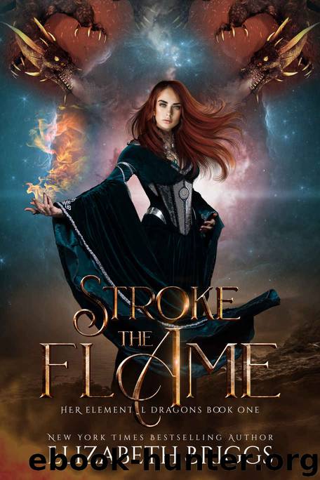 Stroke The Flame: A Reverse Harem Dragon Fantasy (Her Elemental Dragons Book 1) by Elizabeth Briggs