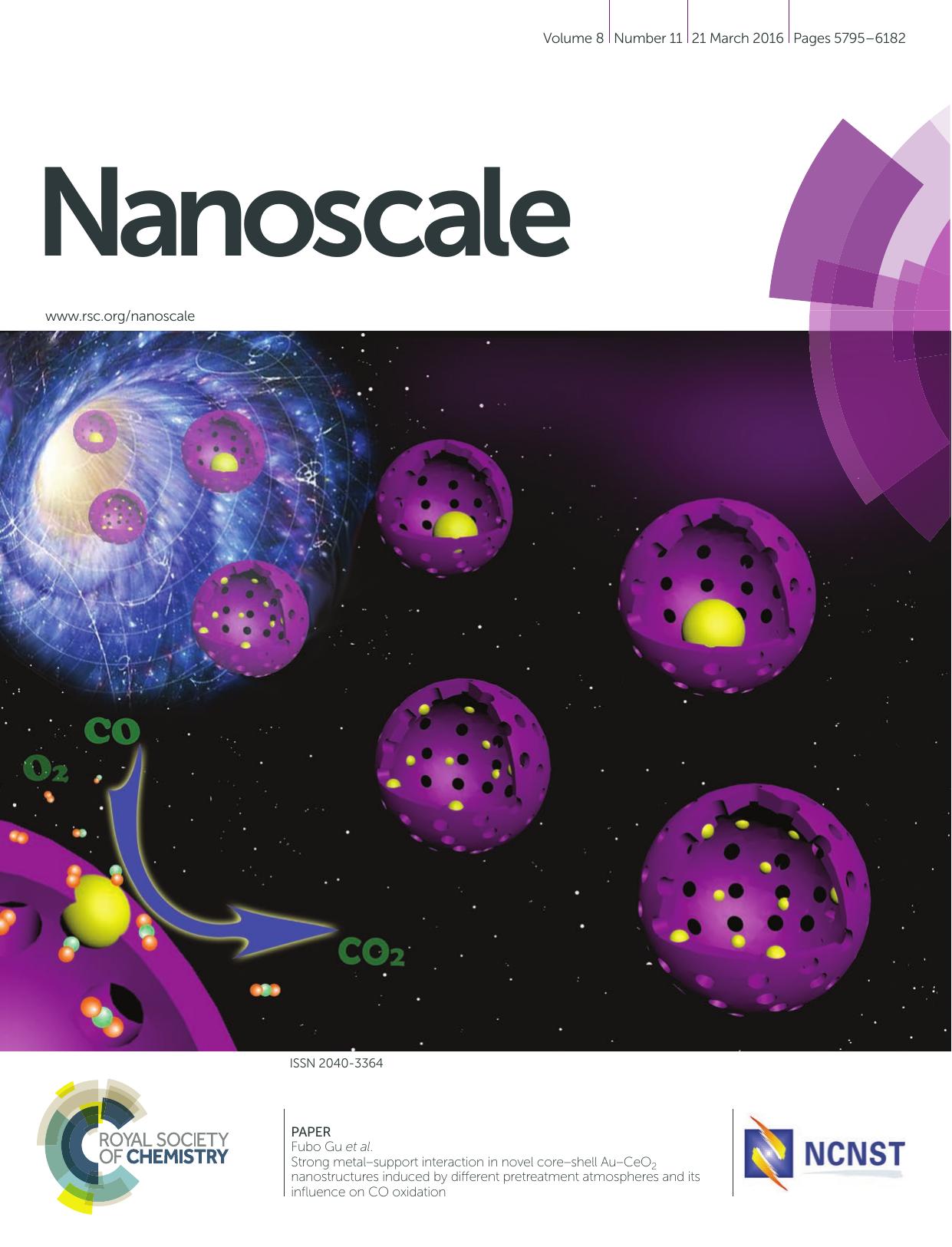 Strong metalâsupport interaction in novel coreâshell AuâCeO2 nanostructures induced by different pretreatment atmospheres and its influence on CO oxidation by Zhihua Wang Huifen Fu Ziwei Tian Dongmei Han Fubo Gu
