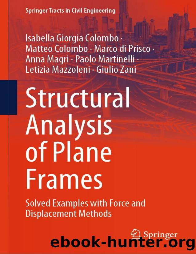 Structural Analysis of Plane Frames: Solved Examples with Force and Displacement Methods by unknow