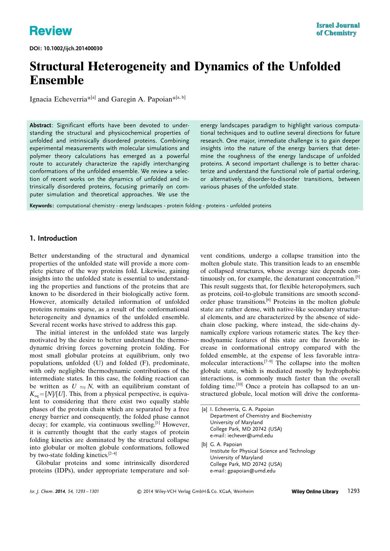Structural Heterogeneity and Dynamics of the Unfolded Ensemble by Unknown