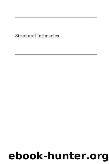 Structural Intimacies : Sexual Stories in the Black AIDS Epidemic by Sonja Mackenzie