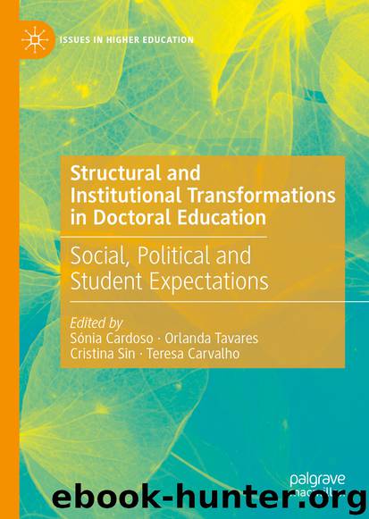 Structural and Institutional Transformations in Doctoral Education by Unknown