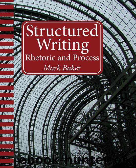 Structured Writing by Mark Baker