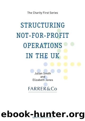 Structuring Not-for-Profit Operations in the UK by Jones Elizabeth & Smith Julian