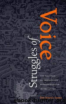 Struggles of Voice: The Politics of Indigenous Representation in the Andes (Pitt Latin American Studies) by Jose Antonio Lucero