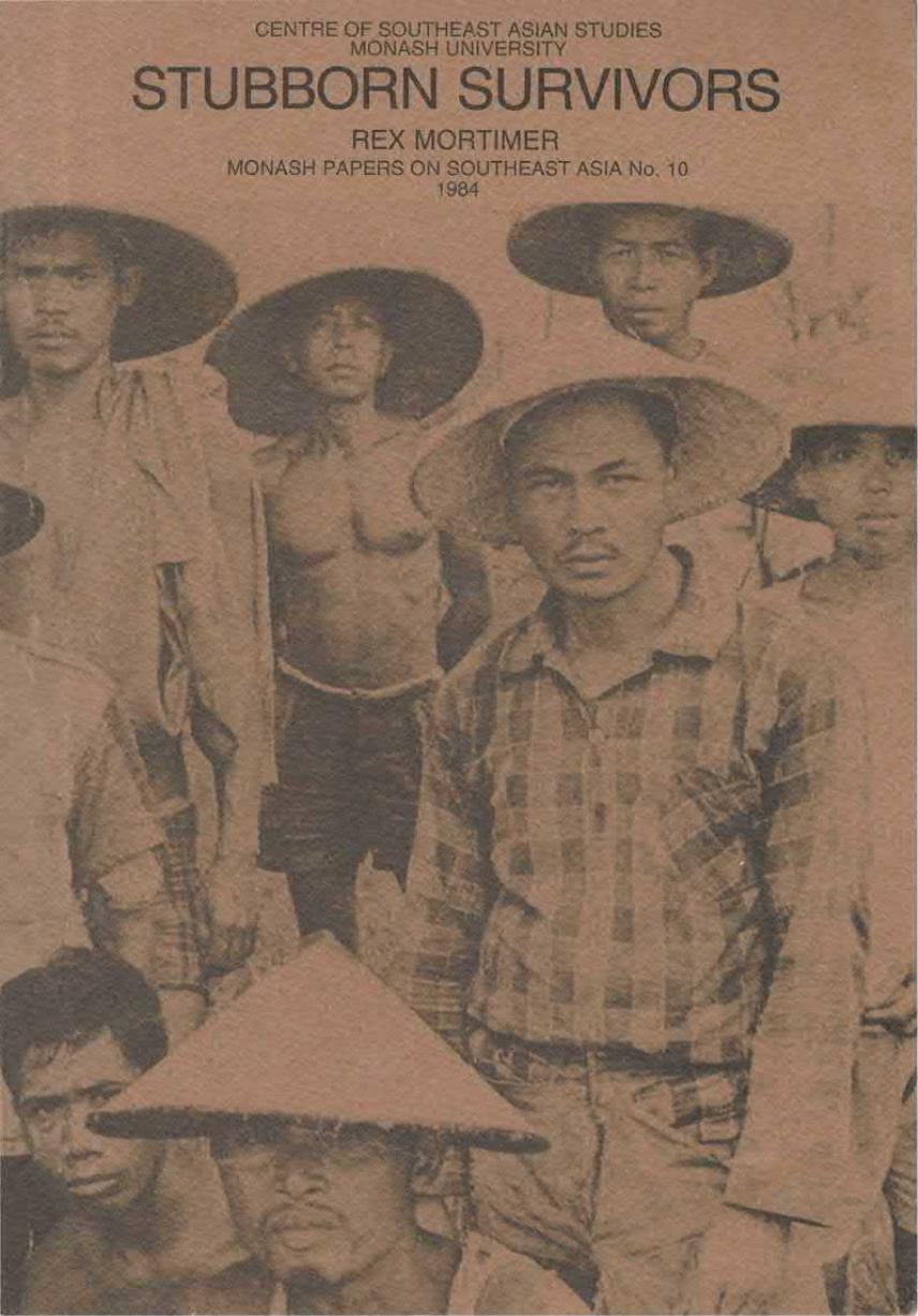 Stubborn Survivors: Dissenting Essays on Peasants and Third World Development by Rex Mortimer