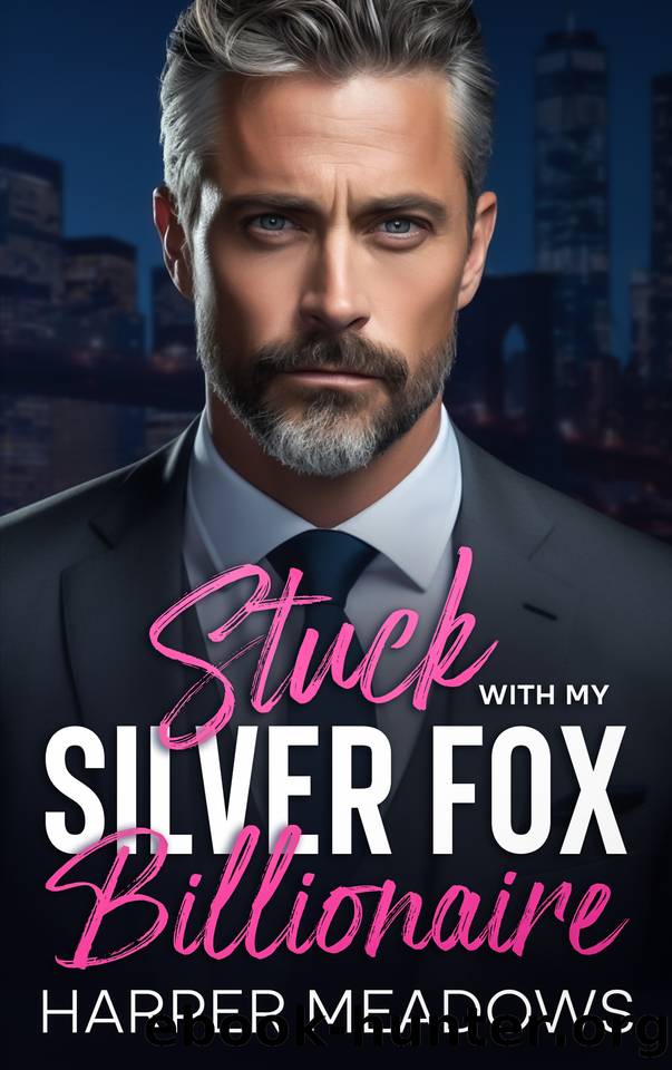 Stuck With My Silver Fox Billionaire: An Enemies to Lovers Off-Limits Boss Romance by Harper Meadows