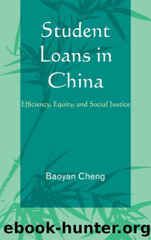 Student Loans in China by Cheng Baoyan;