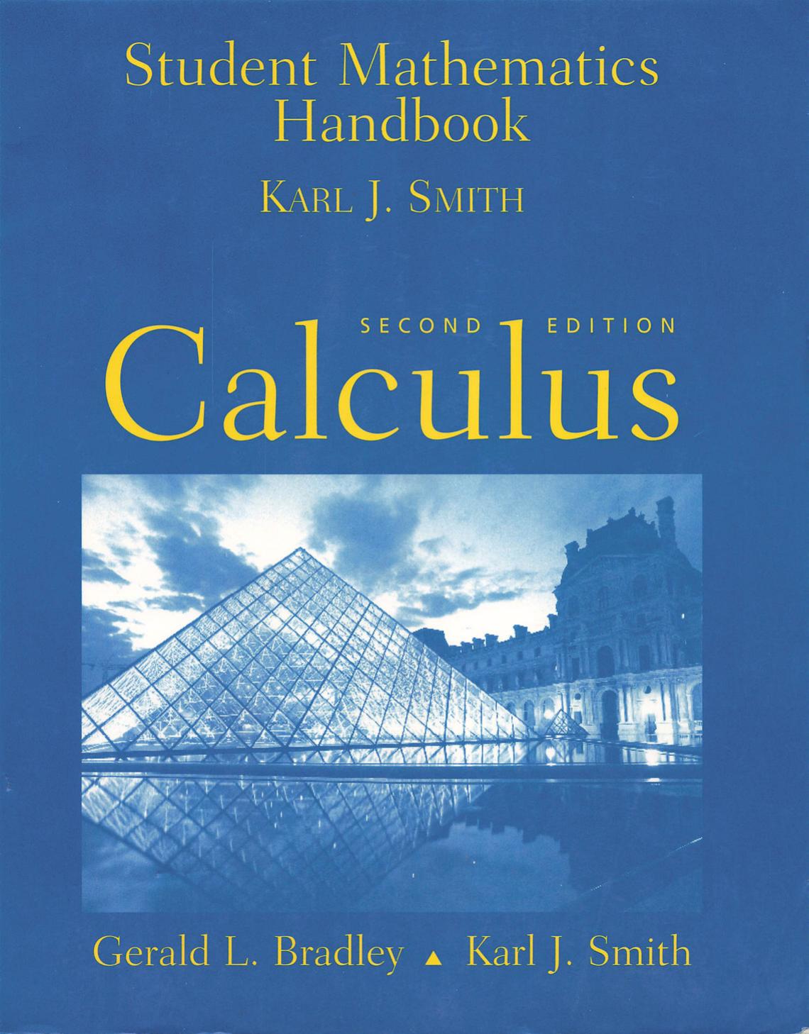 Student Mathematics Handbook for Calculus by Karl J. Smith