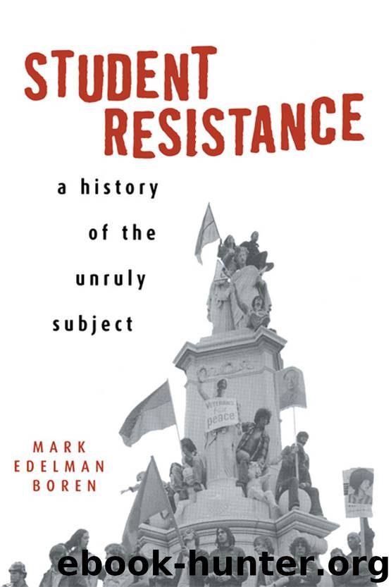 Student Resistance by Boren Mark Edelman