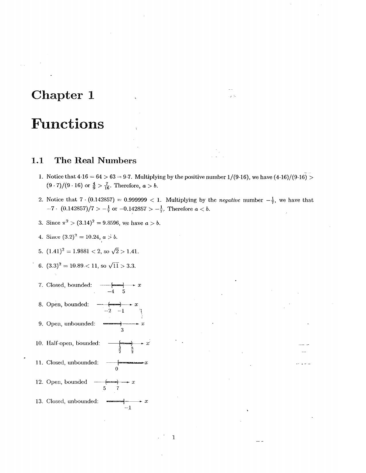 Student Solutions Manual to Accompany Calculus by Robert Ellis Denny Gulick