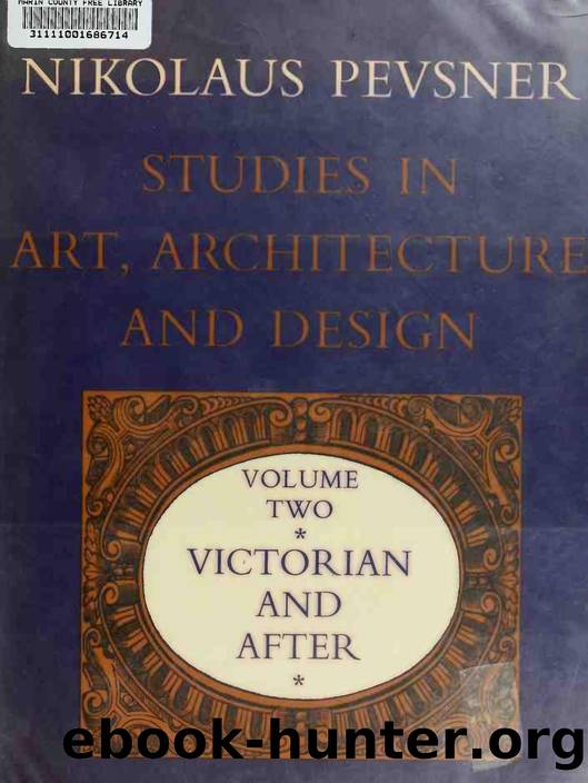 Studies in Art, Architecture and Design V2-Victorian and After (Art Ebook) by Unknown