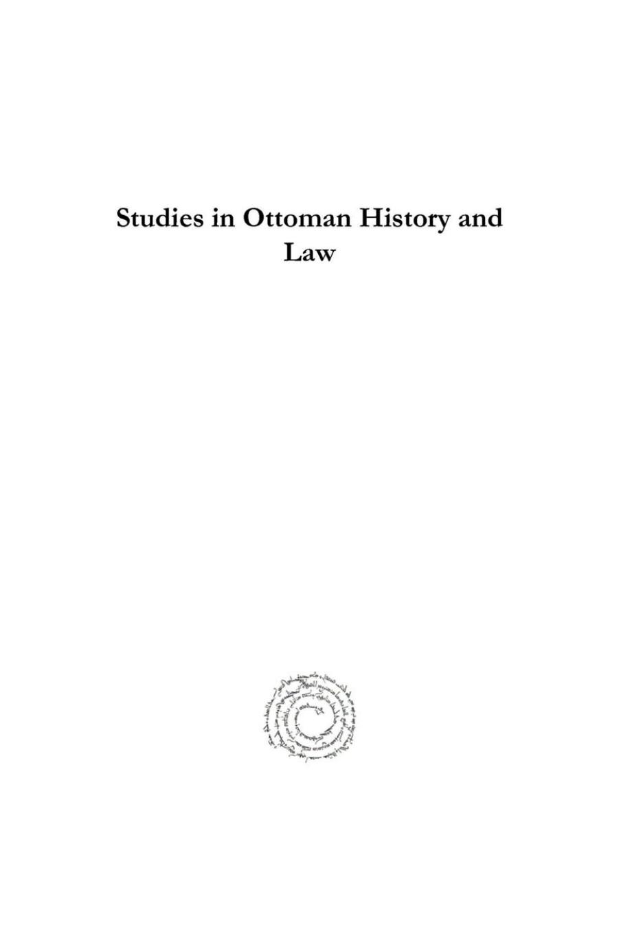 Studies in Ottoman History and Law (Analecta Isisiana: Ottoman and Turkish Studies) by Colin Imber