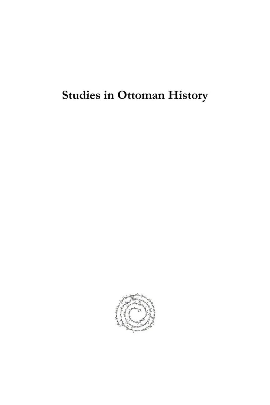 Studies in Ottoman History: In Honor of Professor V. L. MÃ©nage by Colin Heywood; Colin Imber