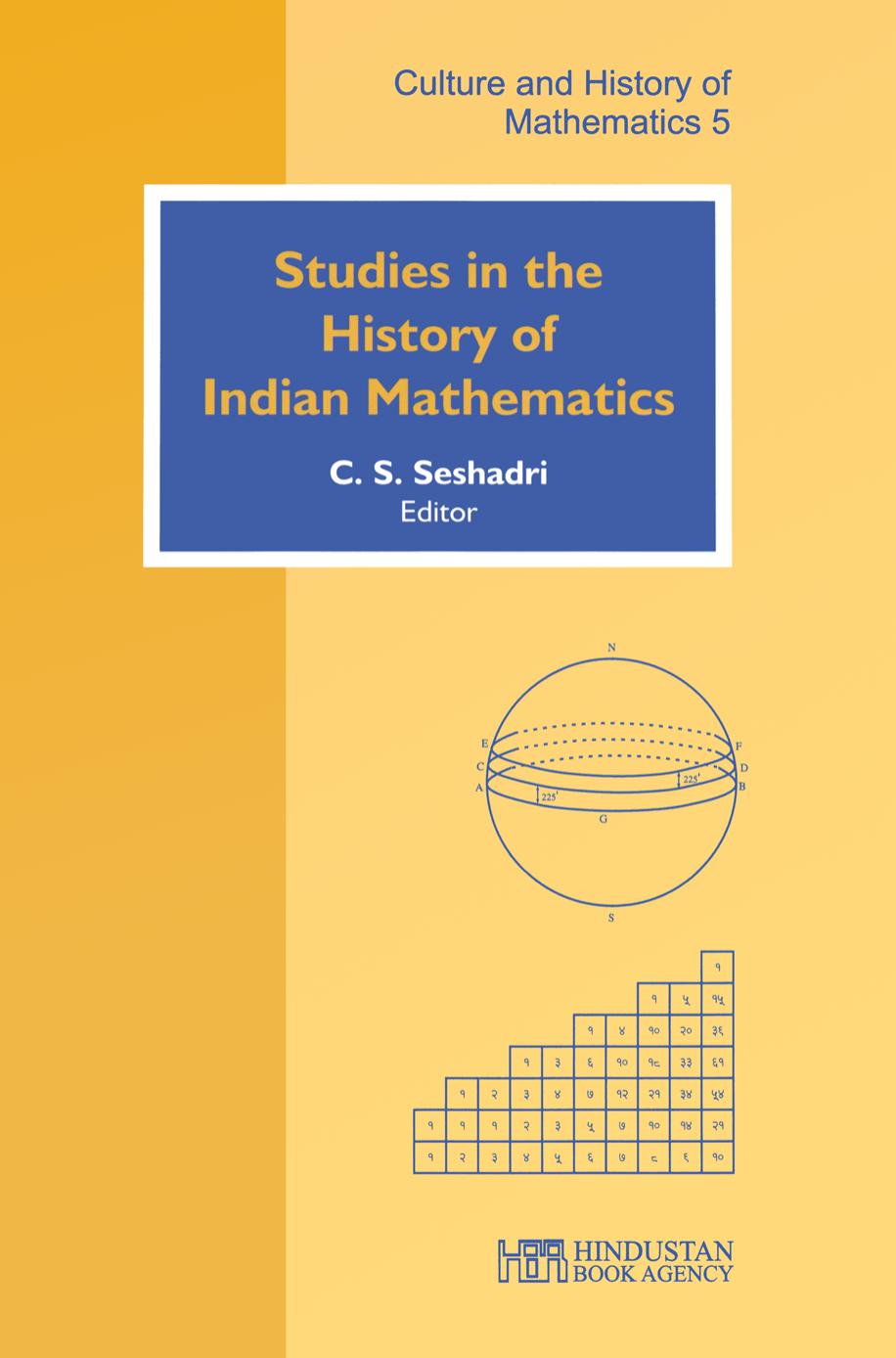 Studies in the History of Indian Mathematics by C. S. Seshadri (eds.)