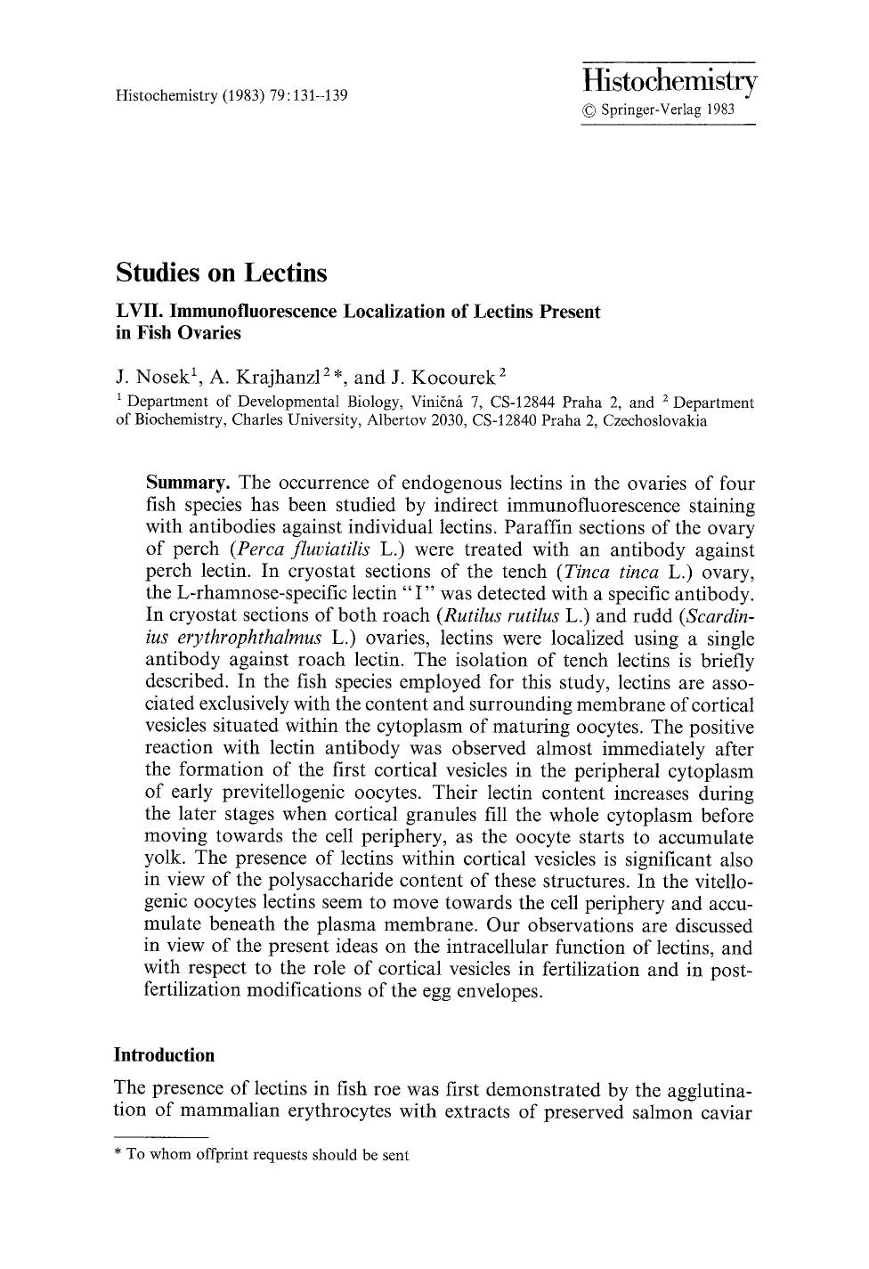 Studies on lectins by Unknown