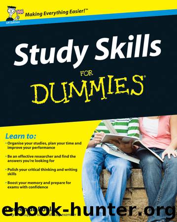 Study Skills For Dummies by du Boulay Doreen