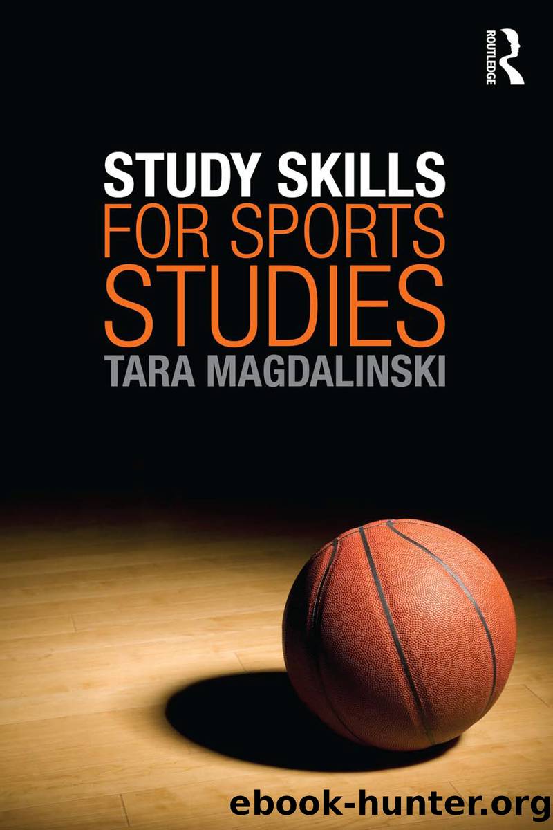 Study Skills for Sports Studies by Magdalinski Tara;
