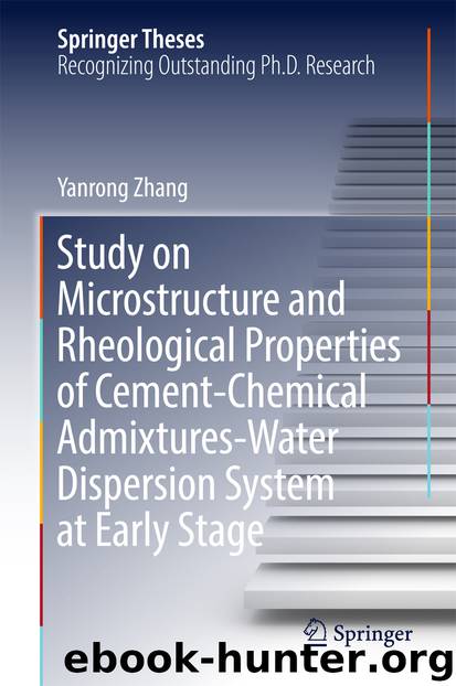 Study on Microstructure and Rheological Properties of Cement-Chemical Admixtures-Water Dispersion System at Early Stage by Yanrong Zhang