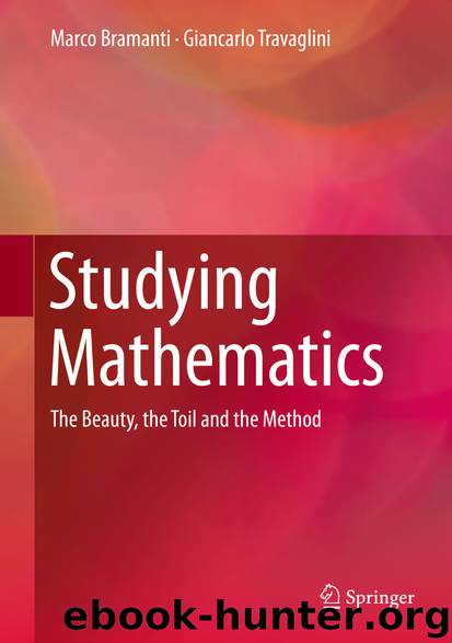 Studying Mathematics by Marco Bramanti & Giancarlo Travaglini