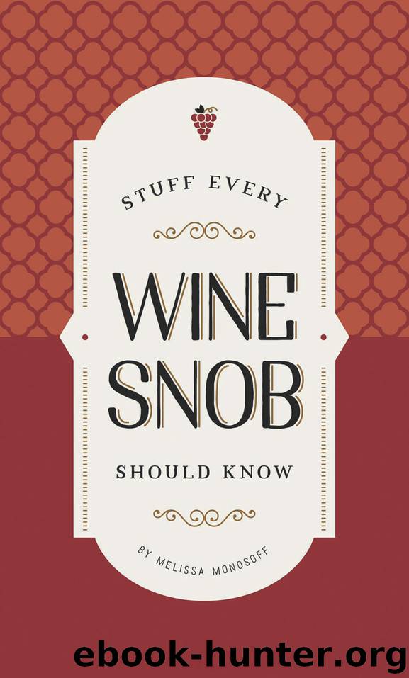 Stuff Every Wine Snob Should Know by Melissa Monosoff