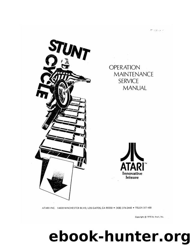 Stunt Cycle, by Atari (1976) by Unknown