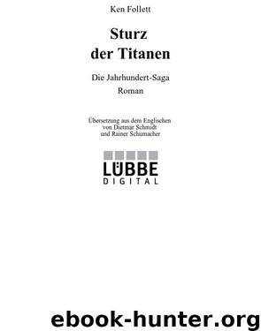 Sturz der Titanen by Ken Follett