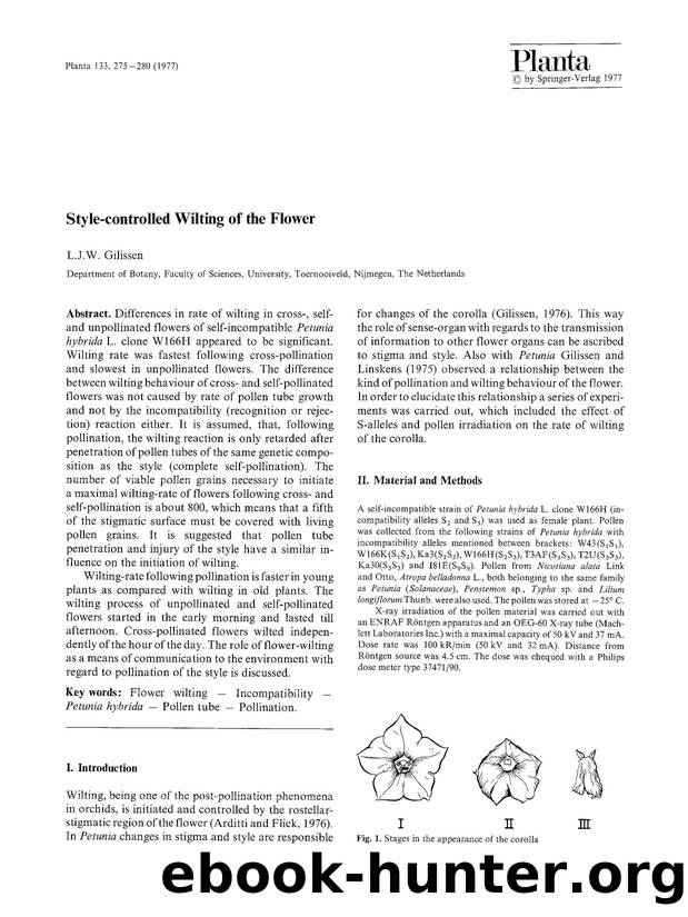 Style-controlled wilting of the flower by Unknown
