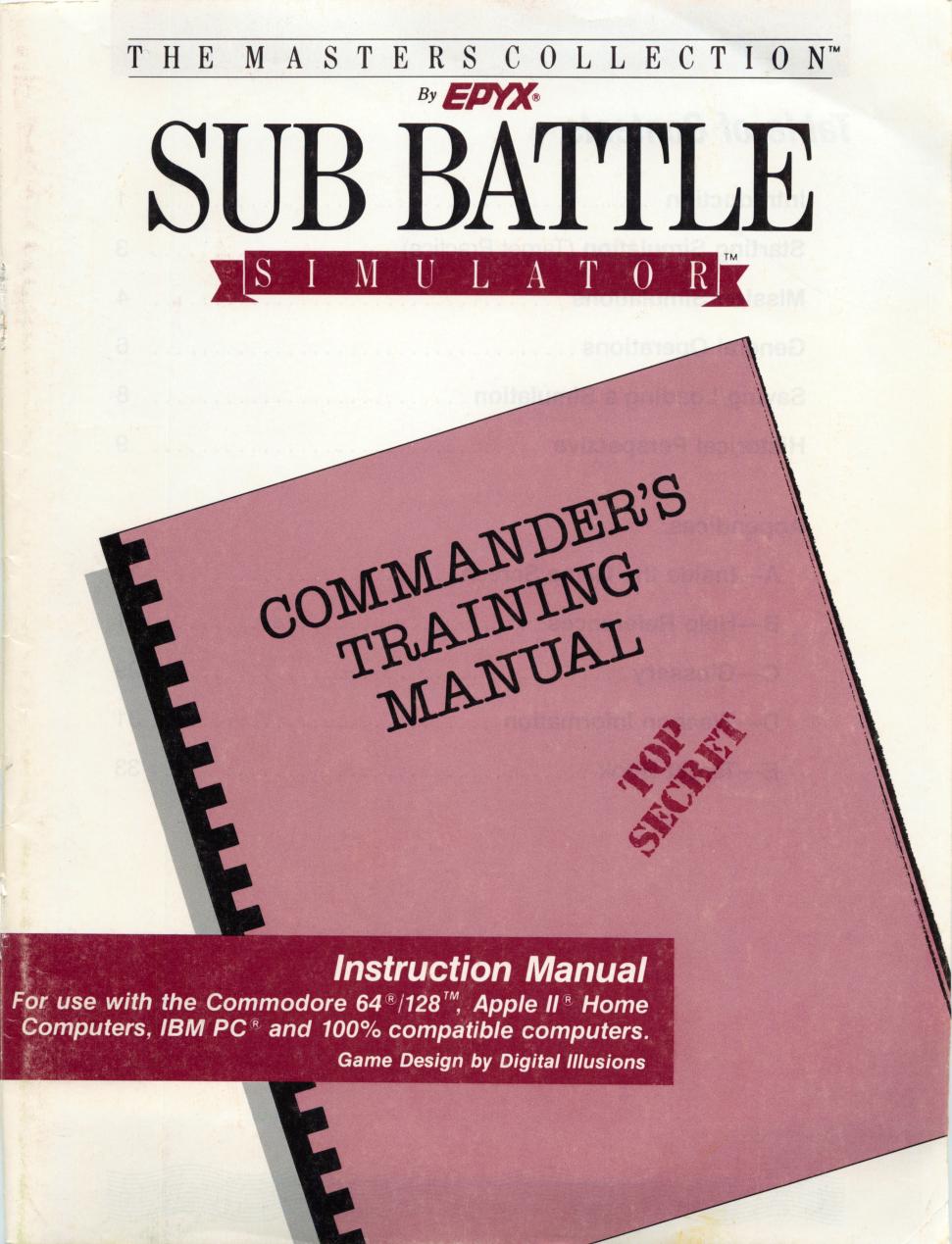 Sub Battle Simulator (1987) by Unknown