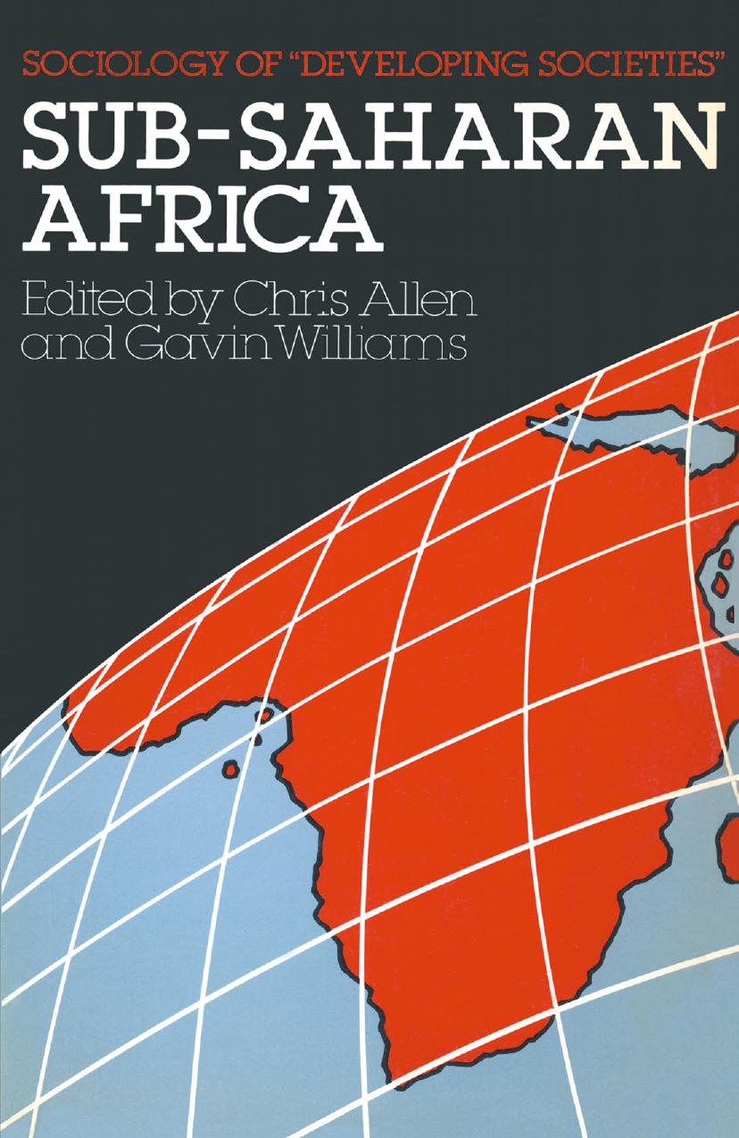 Sub-Saharan Africa by Chris Allen Gavin Williams (eds.)