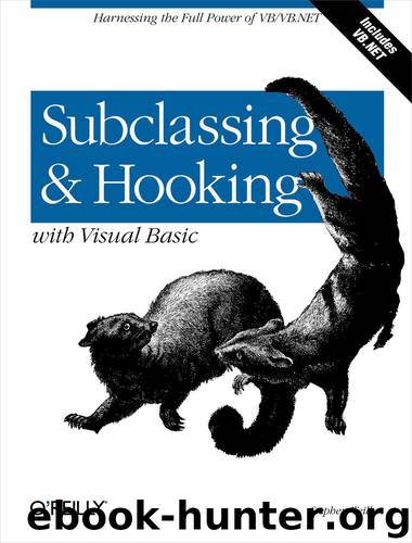 Subclassing and Hooking with Visual Basic by Stephen Teilhet