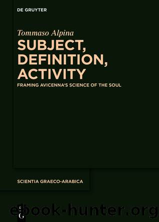 Subject, Definition, Activity by Tommaso Alpina