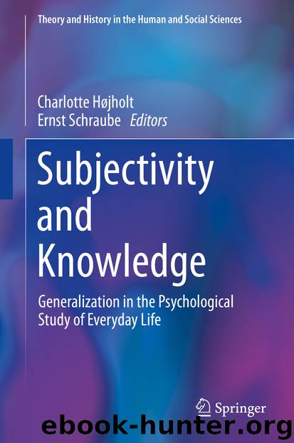 Subjectivity and Knowledge by Charlotte Højholt & Ernst Schraube