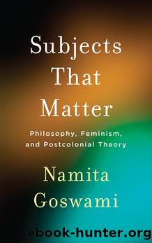 Subjects That Matter by Namita Goswami;