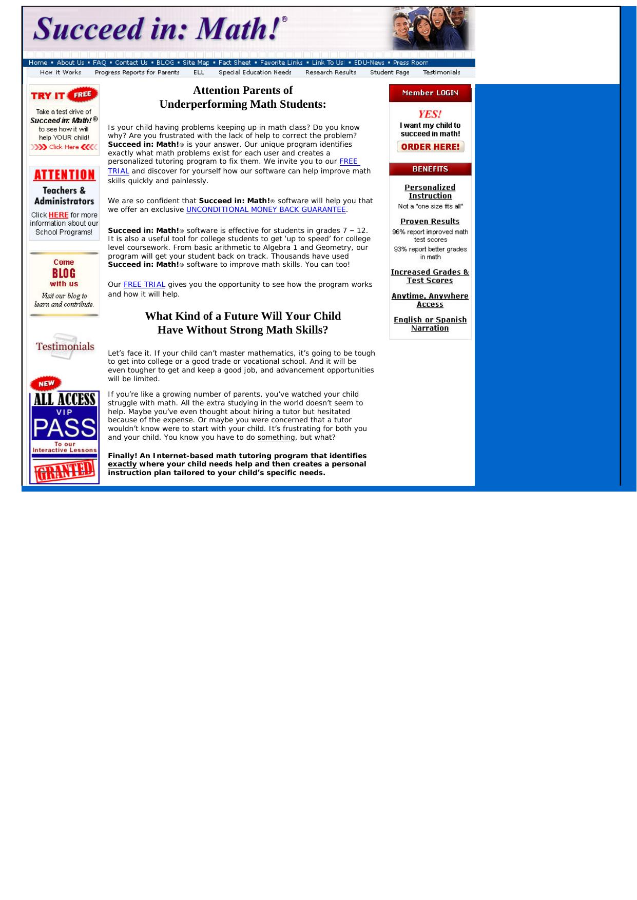 Succeed In- Math! Research-based Math Help. by Best of Kuszter's Collection