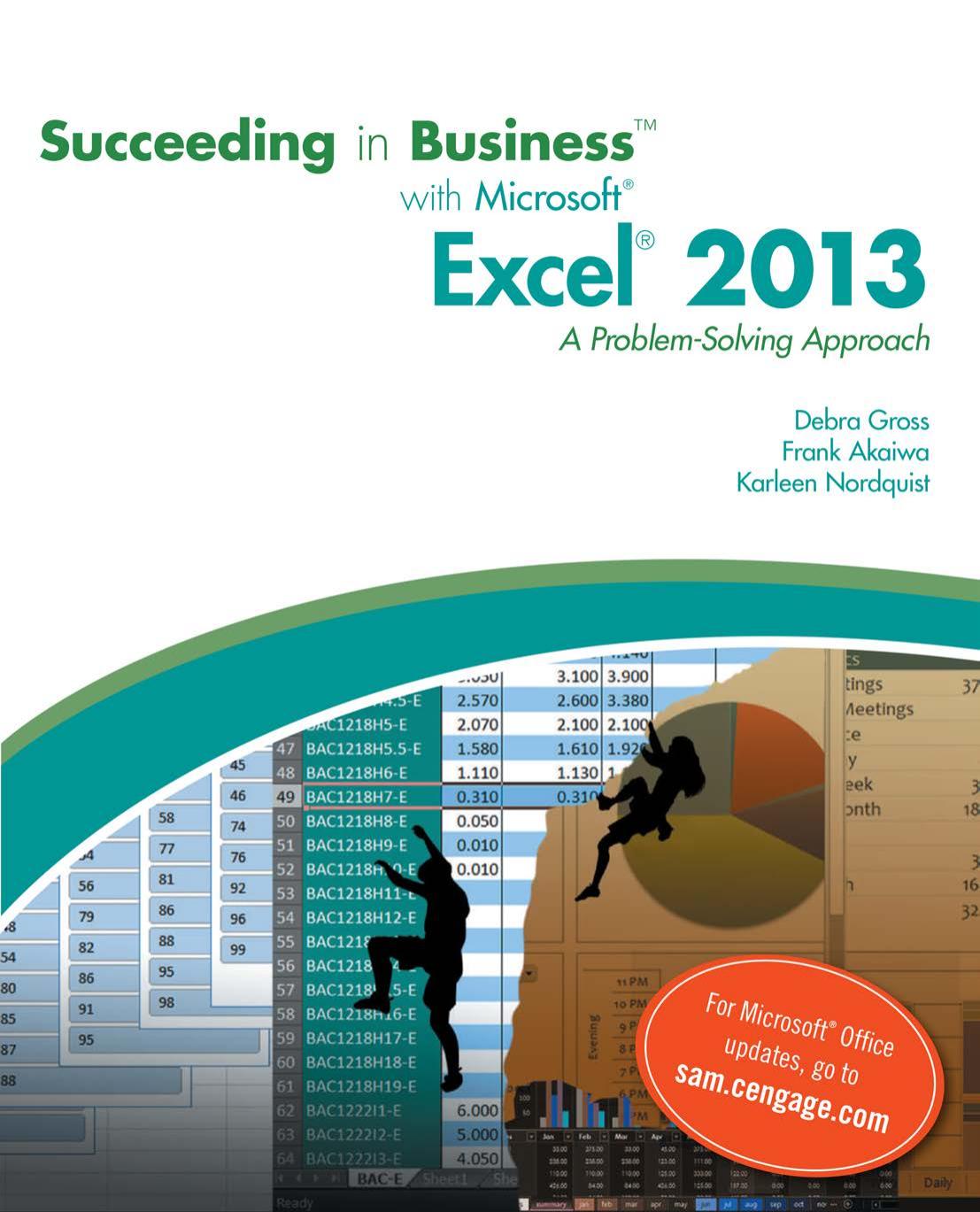 Succeeding in Business with Microsoft Excel 2013: A Problem-Solving Approach by Unknow