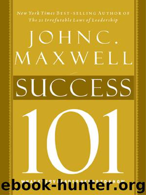 Success 101 by John Maxwell